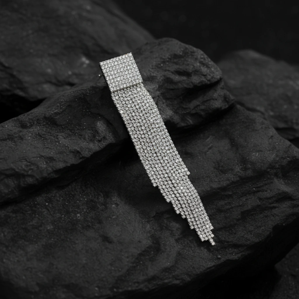 Brinco Cascata de Brilho