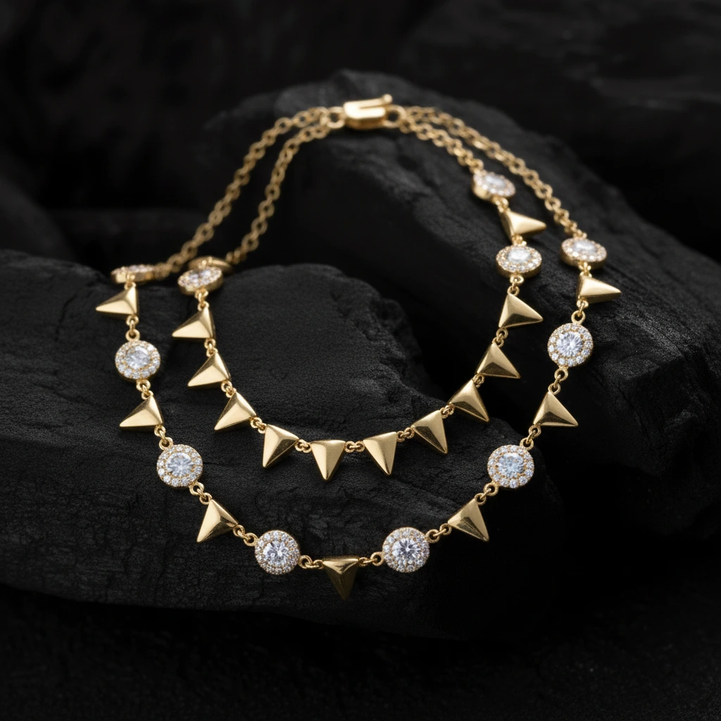 Colar Ponto de Brilho